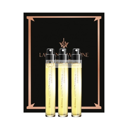 Laurent Mazzone Set Trio Ultimate Seduction Oud Extrait De Parfum Unisex - 3 darab, 15 ml mini