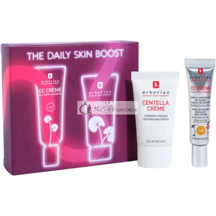 Erborian CC Cream with Centella Asiatica Lightweight Skin Perfector Tinted Moisturiser and Brightening Face Cream Fair Shade SPF 25 15ml Golden