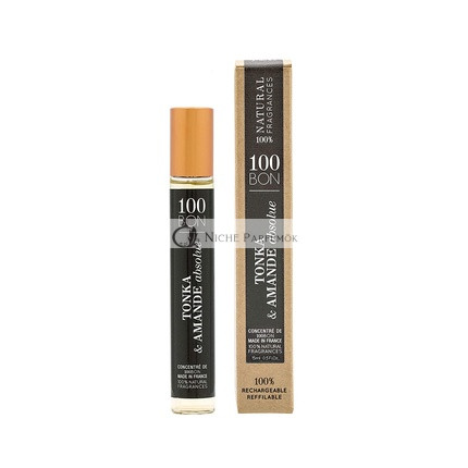 100BON Tonka & Amande Absolue Oriental Organic Fragrance 0.5 Fl Oz