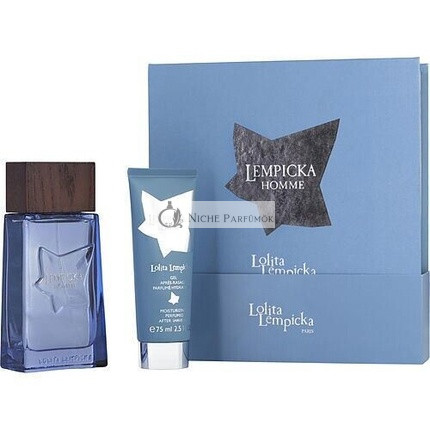 LOLITA LEMPICKA Men's Fragrance Set 100ml EDT + 75ml Aftershave