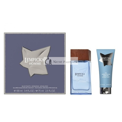 Lempicka Homme by Lolita Lempicka EDT 100ml Set with ASG 75ml