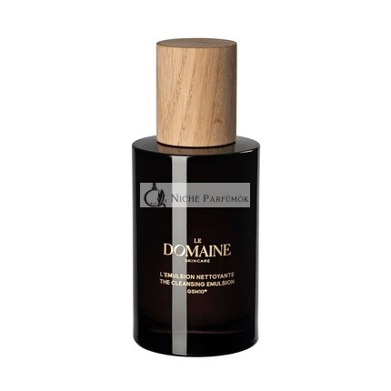 Le Domaine Facial Cleansing Emulsion Gentle Foaming Face Cleanser Hydrating Grape Extract Patented GSM10 for Sensitive Skin Natural Anti-Aging Skincare 100ml