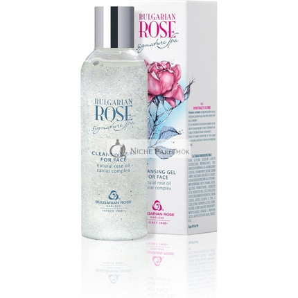 Bulgarian Rose Signature Spa Cleansing Gel with Rose Oil and Black Caviar 200ml