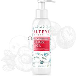   Alteya Organic Stretch Mark Oil 110ml USDA Certified Pure Natural Preventive Treatment with Bulgarian Rose Oil