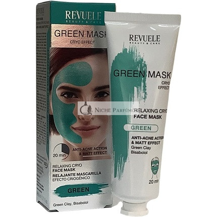 Revuele Anti Acne Action Cryo Effect Green Face Mask 80ml