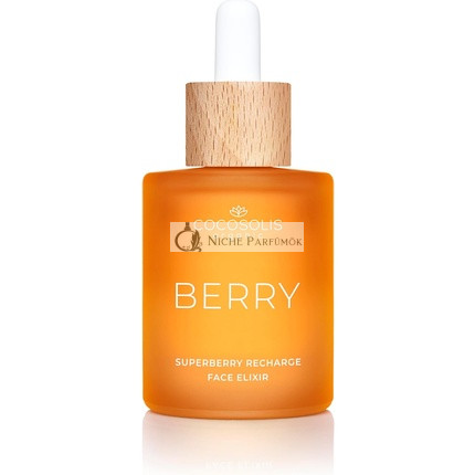 COCOSOLIS BERRY Superberry Recharge Face Elixir with Organic Oils Vegan Nourishing Day Care with Vitamin E