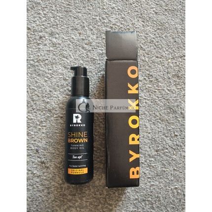 BYROKKO Shine Brown Oil Tanning Body Oil Original Formula 150ml