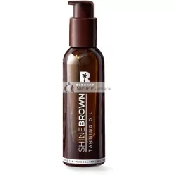   BYROKKO Shine Brown Chocolate Tanning Accelerator Oil 145ml Super Fast Bronzing Oil for Sunbathing and Solarium Unique Summer Chocolate Fragrance