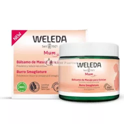   WELEDA Bio Mama Pregnancy Body Butter 150ml - Rich Natural Massage Cream to Prevent Stretch Marks on Belly, Thighs, and Chest