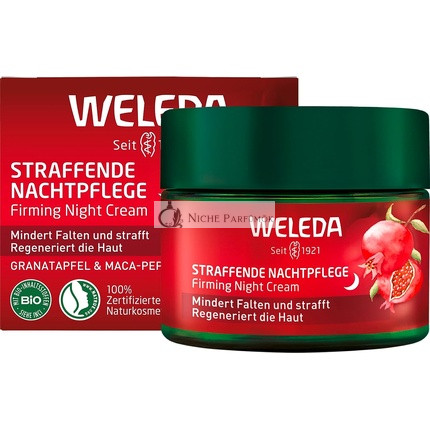 Bio Firming Night Care with Pomegranate & Maca Peptides Natural Cosmetics Skin Cream 40ml