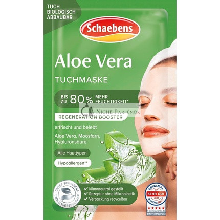 Schaebens Aloe Vera Cloth Mask 21g