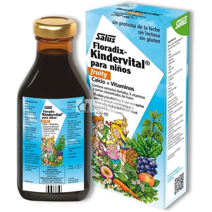 Salus Floradix Kindervital Fruity 250ml - Black
