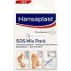 Hansaplast SOS Mix Pack Plasters Amoule + Plaster Stop Pressure - Pack of 6