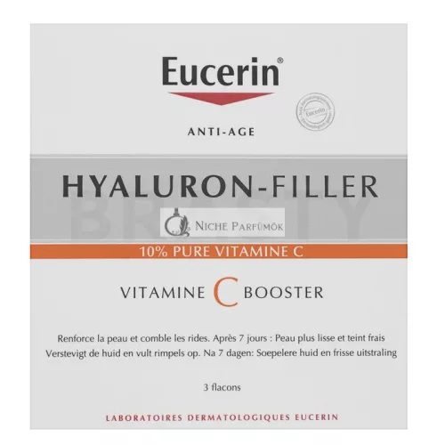 Eucerin Hyaluron-Filler Vitamin C Booster Brightening Serum with Vitamin C for Anti-Aging 3 x 8 ml