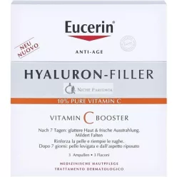   Eucerin Hyaluron-Filler Vitamin C Booster Anti-Aging Serum - Pack of 3