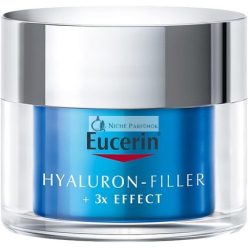   Eucerin Hyaluron-Filler Gel-Cream Night Care Hydration Booster 50ml - Pack of 3