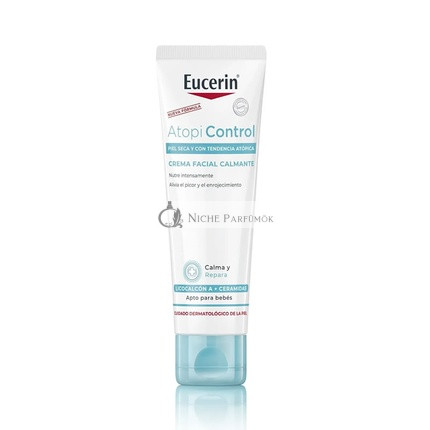 Eucerin Atopicontrol Facial Cream 50ml - Moisturizing Cream For Sensitive Skin