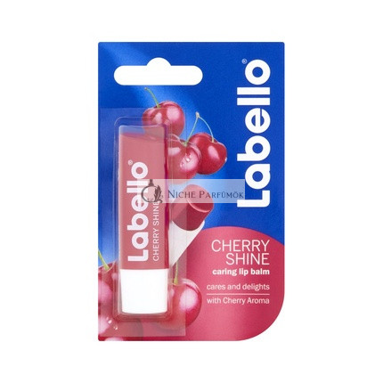 Labello Fruity Shine Cherry Lip Balm - 48 Grams