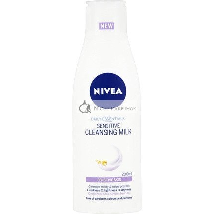 Nivea Daily Essentials Sensitive Cleansing Milk 200ml Grape