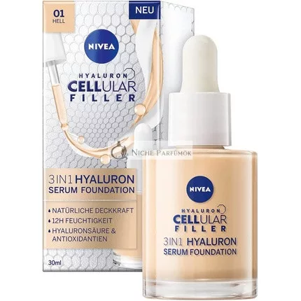 Nivea Hyaluron Cellular Filler 3in1 Serum Foundation light (30ml)