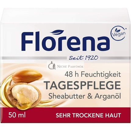 Florena Day Cream with Shea Butter and Argan Oil 50ml