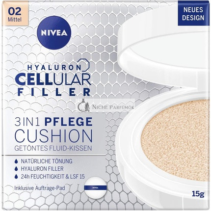 Nivea 3-in-1 Anti-Age Care Cushion for Natural Tinting and Moisture