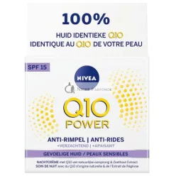 Nivea Q10 Power Sensitive Day Cream with Spf 15 50ml