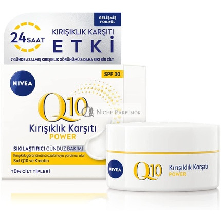NIVEA Q10 Anti-Wrinkle Power Firming Day Cream with SPF 30 50ml