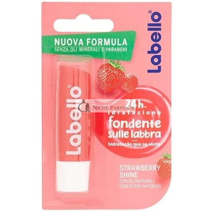 Labello Strawberry Shine Strawberry Taste Lip Balm 5.5ml