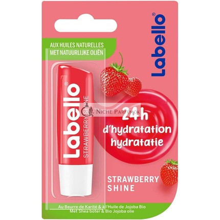 Labello Strawberry Shine Lip Balm 4.8g