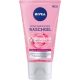 Nivea Rose Water Wash Gel 150ml Facial Cleansing with MicellAIR Technology and Natural Rose Water