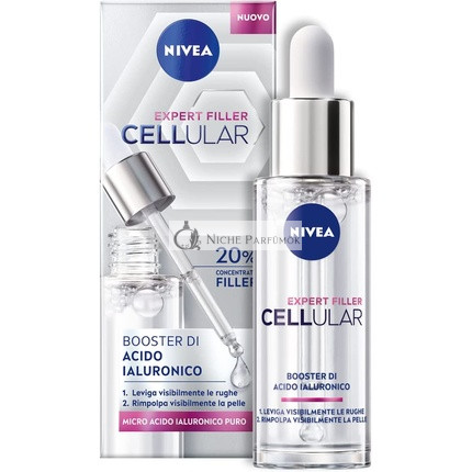 NIVEA HYALURON Cellular Filler Booster Anti-Aging Essence 30ml Moisturizing and Firming Face Serum