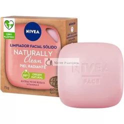 Nivea Naturally Clean Radiant Skin Solid Facial Cleanser 75g