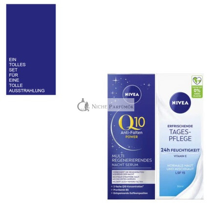 NIVEA Refreshing Day Care + Q10 Anti-Wrinkle Power Serum