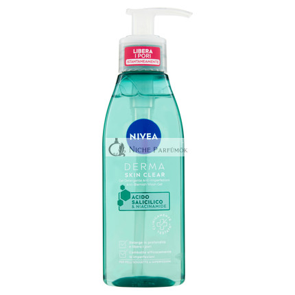 Nivea Derma Skin Clear Anti-Blemish Wash Gel 150ml