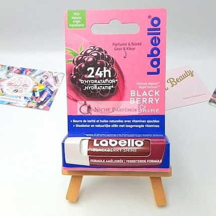 Labello Blackberry Shine Lip Balm New Design