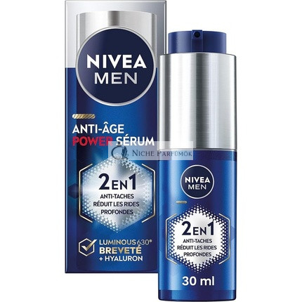NIVEA MEN LUMINOUS630 Anti-Aging & Anti-Spot 2-in-1 Power Serum 30ml