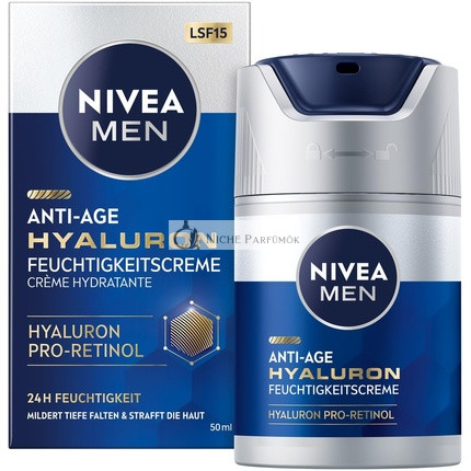 NIVEA MEN Anti-Age Hyaluron Moisturizer with Pro-Retinol and SPF 15 50ml