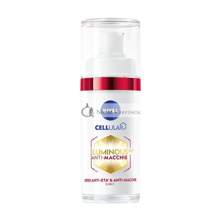 NIVEA Cellular Luminous630 Anti-Aging Serum 30ml - Collagen Booster Hyaluronic Acid Face Serum for Wrinkles and Aging Signs