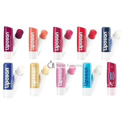 LIPOSAN Lip Care Balm in Different Colors & Flavors 4.8g