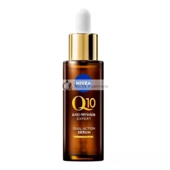   NIVEA Q10 Double Action Serum 30ml Firming Anti-Aging Face Serum Moisturizer for Reducing Deep Wrinkles