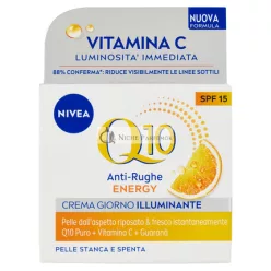   Nivea Q10 Anti-Wrinkle Energy Illuminating Day Cream Spf 15 50 Ml