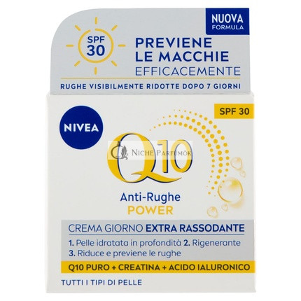 Nivea Q10 Anti-Wrinkle Power Day Cream Extra Firming Spf 30 50 Ml
