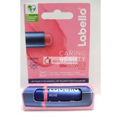   Labello Caring Beauty 3 in 1 Lip Balm for Lips and Cheeks - Rose