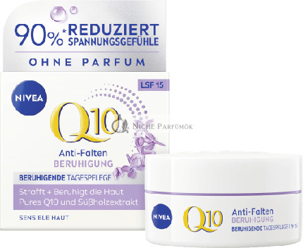 Nivea Anti-Wrinkle Face Cream Q10 Soothing Spf 15 50 Ml