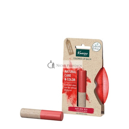 Kneipp Lip Balm with Natural Color Net, Long-Lasting, Vegan, 100% Natural Origin 3.5g