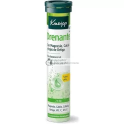   Kneipp Draining Effervescent Pineapple Tablets 20 Units Unisex