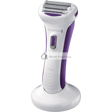Remington Smooth & Silky WDF5030 Women's Shaver Rechargeable Ergonomic Shaving Angle White/Purple