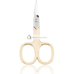   Titania Solingen Gold Plated Nail Scissors with Satin Finish 27g