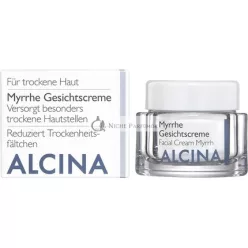   ALCINA Myrrh Face Cream 50ml - Moisturizes Particularly Dry Skin Areas